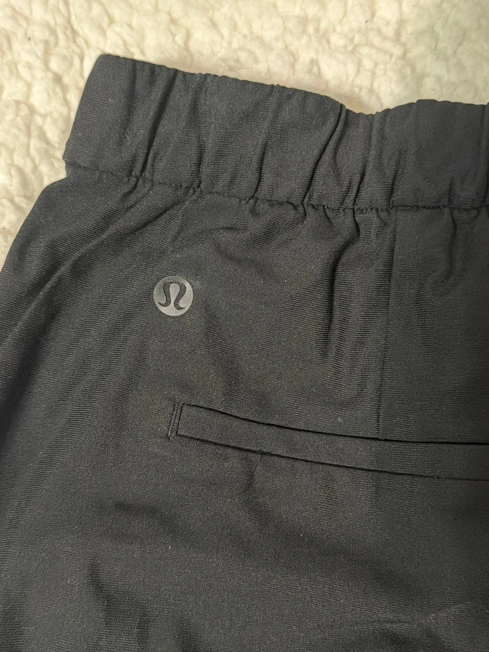 lululemon athletica Black Straight-Leg Ponte Pants
